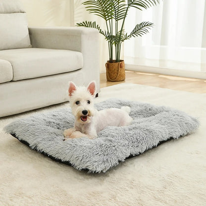 Soft Dog Bed Soft Long Plush Animal Sleeping Sofa