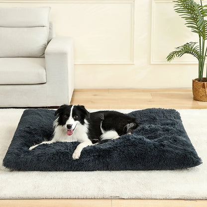 Soft Dog Bed Soft Long Plush Animal Sleeping Sofa